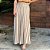 Shoulder Saia Tricot Listra Caqui - Imagem 1