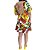 Shoulder Vestido Folhagem Color - Imagem 2