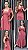Shoulder Vestido Evase Babados Marsala - Imagem 2