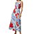 Shoulder Vestido Estampado - Imagem 1