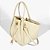 Schutz Bolsa Shopping Jess Couro Branca - Imagem 3