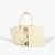 Schutz Bolsa Shopping Jess Couro Branca - Imagem 4