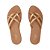 Arezzo Brizza Chinelo Marrom - Imagem 1