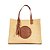 Schutz Bolsa Grande Multimaterial Natural - Imagem 1