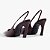 Schutz Scarpin Slingback Lexi Couro Vinho - Imagem 2