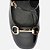 Arezzo Sapato Boneca Preto Verniz Bloco Slingback - Imagem 3