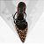 Schutz Mule Salto Fino Alto Fresh Boho Couro Animal Print - Imagem 4