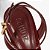 Schutz Sapato Scarpin Couro Vinho - Imagem 4