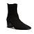 Arezzo Bota Preta Knit Cano Médio Easy - Imagem 1