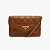 Schutz Bolsa Pequena Tiracolo 944 Matelassê Marrom - Imagem 1