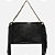 Arezzo Bolsa Boho Tiracolo Preta Couro Grande Franjas Silvia Braz - Imagem 4