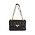 Schutz Bolsa Grande Tiracolo 944 Matelassê Preta - Imagem 1