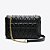 Schutz Bolsa Grande Tiracolo 944 Matelassê Preta - Imagem 4