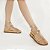 Schutz Papete Boho Couro Dourada - Imagem 2