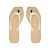 Arezzo Chinelo de Dedo Nude Square Tiras Largas Brizza - Imagem 1