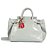 Schutz Bolsa Tote Grande Heaven Couro Azul Clara - Imagem 1