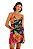 Farm Vestido Curto Estampado Rosas Pintadas 345544 - Imagem 1