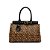Arezzo Bolsa Grande Couro Animal Print Onça - Imagem 1