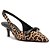 Arezzo Scarpin Animal Print Pelo Salto Fino Slingback Laço - Imagem 1