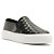 Arezzo Tenis Slip On Tresse Preto - Imagem 1