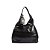 Schutz Bolsa Hobo Grande Couro Preta - Imagem 1