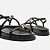 Arezzo Sandália Papete Preta Flatform Metais - Imagem 2