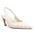 Schutz Slingback Lexi Studs Couro Branco - Imagem 1