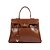 Schutz Bolsa Hailey Média Couro Marrom - Imagem 1