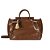 Schutz Bolsa Tote Grande Heaven Couro Marrom - Imagem 1