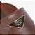 Schutz Rasteira Flat Shield Couro Marrom - Imagem 3