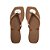Arezzo Chinelo de Dedo Marrom Square Metal Brizza - Imagem 1