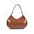 Schutz Bolsa Grande Multimaterial Marrom - Imagem 1