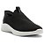 Arezzo Tênis Preto Solado Esportivo Slip On - Imagem 1