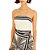 Farm Vestido Cropped Estampado Listra Tropical - Imagem 2