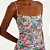 Farm Vestido Curto Estampado Camponesa - Imagem 3