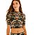 Farm Blusa Cropped Estampada Tucano Real - Imagem 1