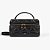 Schutz Bolsa Satchel Vanity Média Couro Preta - Imagem 1