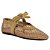 Schutz Sapatilha Lucienne Bico Redondo Verde Oliva - Imagem 1