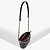 Schutz Bolsa Tiracolo Mini Hobo 944 Couro Preta - Imagem 2