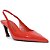 Schutz Scarpin Slingback Lexi Mid Verniz Vermelho - Imagem 1