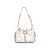 Schutz Bolsa Tiracolo Média Lilibet Couro Branco - Imagem 1