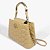 Schutz Bolsa Tote New Believe Grande Couro Nude - Imagem 3