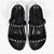 Schutz Papete Flatform Bico Redondo Preta - Imagem 2