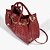 Schutz Bolsa Tote Rebecca Couro Vermelha - Imagem 3