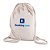 Sacola/Mochila em algodão 145g/m² (41x33x10cm) - Imagem 1