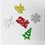 Adesivos EVA Glitter Natal Mod.1 - 20 unidades - Imagem 3