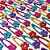 Adesivos EVA Glitter Tic Tac (Florzinha) - 20 unidades - Imagem 1