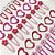 Adesivos EVA Glitter Love (TicTac Coração) - 20 unidades - Imagem 1