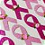 Gargantilha EVA Glitter Outubro Rosa - 10 unidades - Imagem 2