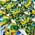 Laço de Pescoço Estampado Copa Brasil - 10 unidades - Imagem 2
